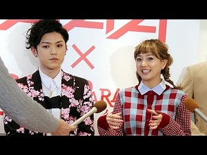 AAA伊藤千晃、見どころは「紅白衣装」 末吉秀太も登場 原宿にAAAコンセプトカフェ 会見1