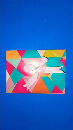 easy DIY envelope || packing small gift ideas || #shorts