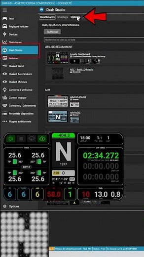 Simhub - Sauvegarder et restaurer l'emplacement des Dashboards #simracing #simhub