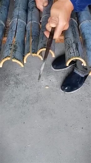 Basic skills of breaking bamboo!prepare for bamboo knitting every day... () | BamBoo Art&Hacks | Facebook