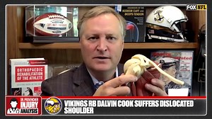 3.2K views · 65 reactions | Vikings RB Dalvin Cook suffers dislocated shoulder again today. Sports Doc Matt provides insight into Dalvin’s injury, and when we will see him back again. | NFL on FOX | Facebook