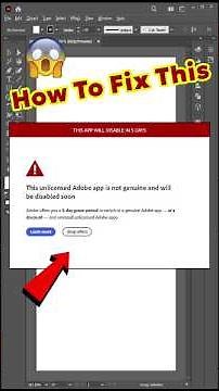 Adobe genuinely hates you (here's the fix) #shorts #adobe #tutorial #graphicdesign #howto