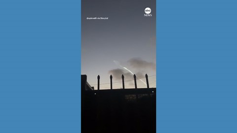 U.S. Space Force Alpha rocket streaks through sky