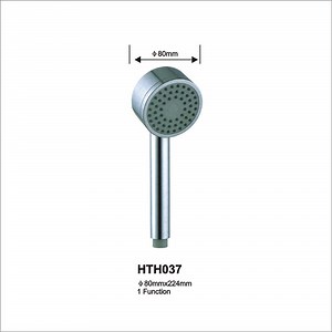 [Hot Item] Best Selling Washroom Shower Head ABS Plastic LED Hand Shower Saving Water