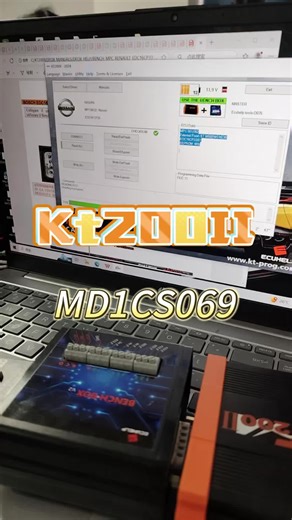 Kt200ll Reading and Writing Demonstration