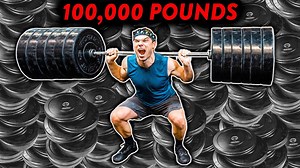 Powerlifting 100,000 pounds in 1 hour (is it possible?)