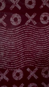 Red Batik Polycotton Fabric: Noughts and Crosses Print, Sewing Fabric by Yard - Etsy Canada