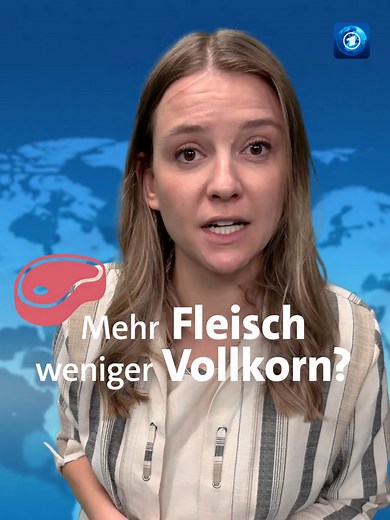 Die US-Regierung hat neue Ernährungsrichtlinien veröffentlicht, die teils den aktuellen wissenschaftlichen Erkenntnissen widersprechen. #fleisch#ernährung #ernährungspyramide#tagesschau#nachrichten#wissen