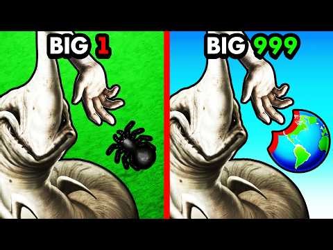 Growing Biggest SEA HAND MONSTER