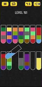Water Sort Puzzle - level 151