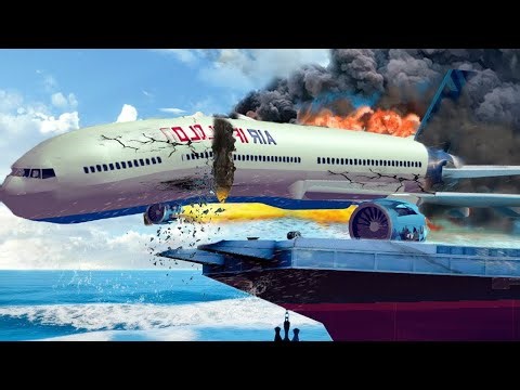 Boeing 747 Qantas Plane Crash In Water During Emergency landing #shrots #gtav