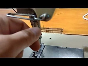 How to thread the thread hook on the Pfaff 1245 sewing machine