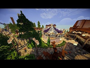 Minecraft Freizeitpark Map #03 | Mega Achterbahn