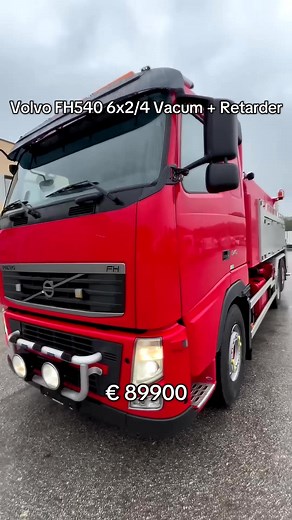 2011 Volvo FH540 6x2/4 Vacum Retarder | Mileage(km): 294 000 | Price: € 89900 #volvofh #vacumtruck #volvotrucks #usedtrucksforsale | Engeros Otepää OÜ - Trucks and trailers
