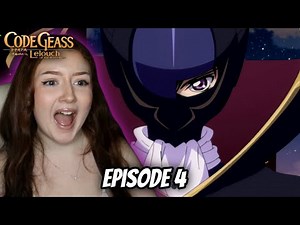 Lelouch Becomes ZERO!? Code Geass Episode 4 REACTION