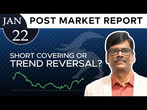 SHORT COVERING or trend reversal? Post Market Report 22-Jan-26