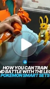Here's a quick look at how you can train and battle the new LEGO Pokémon Smart Play sets that are