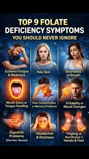 Low Folate? Signs You Shouldn't Ignore #shorts