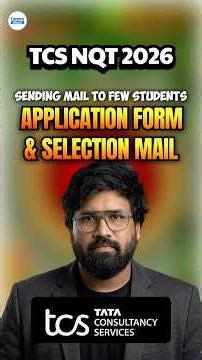 TCS NQT Application Form & Interview Mails | TCS NQT 2026 Results Update in Telugu