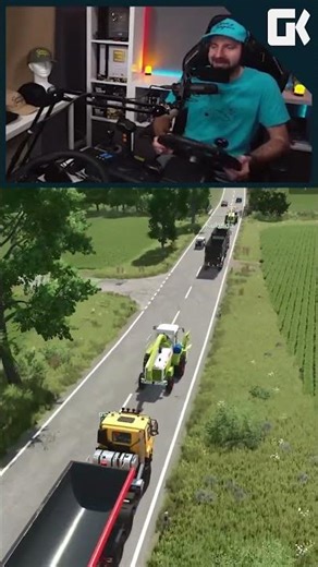 KONVOJ ZEMĚDĚLSKÉ TECHNIKY! 🚜🌾#shorts #synecek11 #gamekeepers_cz