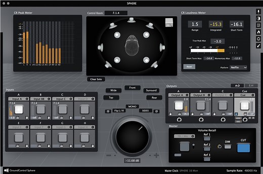 Ginger Audio releases GroundControl Sphere: Monitoring software solution for Dolby Atmos