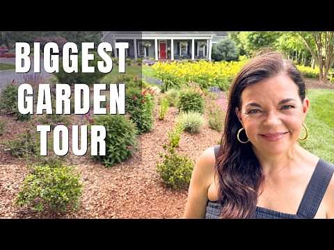 Our BIGGEST Garden Tour of the Year! 20+ Garden Spaces in Peak Summer Beauty