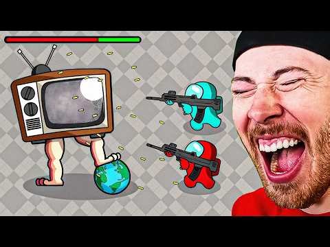 FUNNY Mini Crewmate VS ITALIAN BRAINROT! Among Us