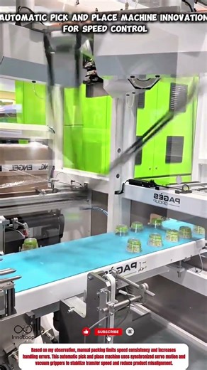 Automatic Pick and Place Machine Innovation for Speed Control
