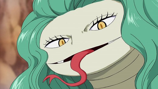 Amazon Lily (408-421) | E413 - A Difficult Fight for Luffy! The Snake Sisters' Haki Power!!