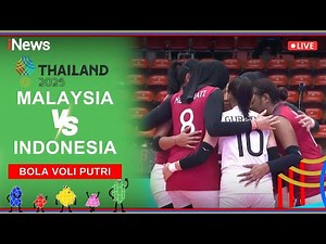 FULL HIGHLIGHTS Malaysia vs Indonesia 0-3 | Voli Putri Sea Games 2025