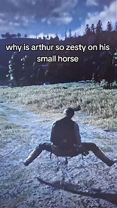 3.3M views · 42K reactions | Arthur riding a tiny horse 藍 #gaming #gamingvideos #gameplay #game #gamingcommunity #gamers Credit to maskzytd on tiktok | The Gaming Bros | Facebook