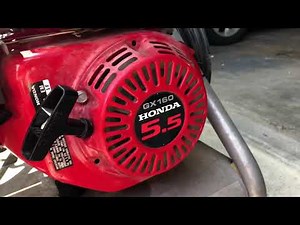 Coleman Powermate 2500 Pressure Washer Honda GX 160 5.5 motor 🤔