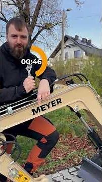 Zanim kupisz minikoparkę, zobacz MEYER X1000 💪
