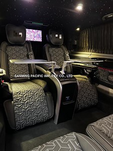 [Hot Item] China Customized Car Vehicle Auto Van V Class Sprinter Vito Electric Seat Rear Console with Table and Fridge