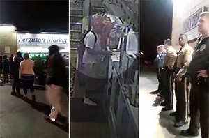 Shots fired at Ferguson protest after new video sparks outrage