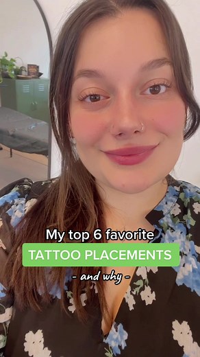 Top 6 Favorite Tattoo Placements and Guidelines for Less Pain 🌸