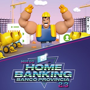 👏🏻 ¡Desarrollamos un nuevo home banking pensando en vos! 😜 Lo construimos con el compromiso y esfuerzo de todas las áreas del Banco. Solo así, en equipo, se logran los mejores productos para poder seguir #DerechoAlFuturo ▶️ Dale play a este video para descubrir cómo entre todos y todas renovamos y actualizamos nuestra Banca Internet Provincia BIP. 😉 En nuestro canal de YouTube vas a encontrar todos los tutoriales: https://www.youtube.com/watch?v=SjeH90wAC_o&list=PLjue-8AdQIWCGsWIz1lc6o-LzBYe