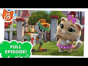 44 Cats | FULL EPISODE | Pilou- saurus rex | Season 1 Episode 40