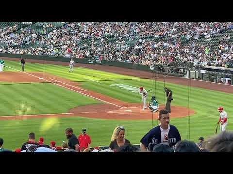 Shohei OHTANI crushes 463-foot homer #33 to UPPER DECK at Seattle Mariners (full at-bat)