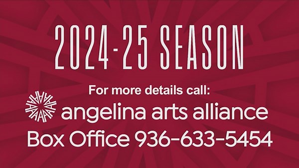 Angelina Arts Alliance 2024-2025 lineup