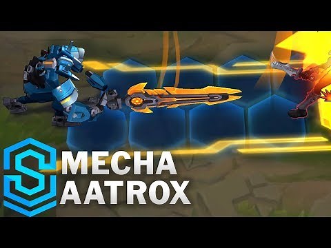 Mecha Aatrox Skin Spotlight - League of Legends