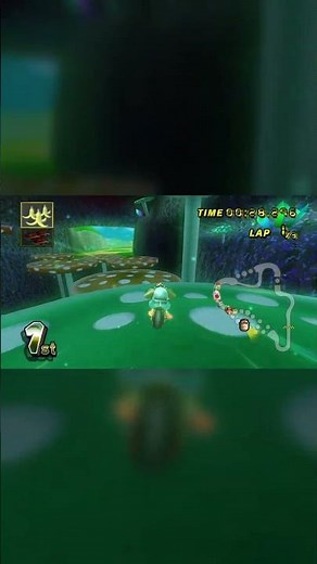 🏁 Mushroom Gorge | Mushroom Cup | Mario Kart Wii | #shorts 🏎️🔥