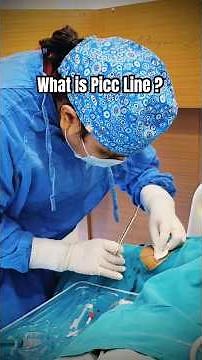 What is PICC line ? PICC line Procedure #ytviral #doctor #ytshorts Piccline #Chemotherapy #chemoport