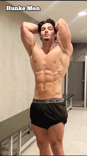 Chest and shoulder#aesthetic#muscle#motivation#posing#abs#chest#biceps#model#body#hunk#gym#boy#bulge