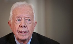 Jimmy Carter: US politics corrupted by money – audio