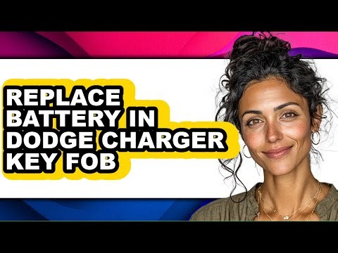 How To Replace Battery In Dodge Charger Key Fob - Full Guide