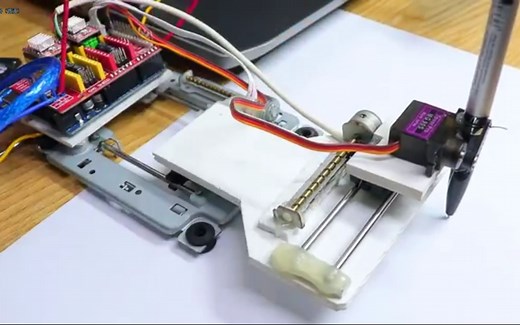 CNC数控-DIY一台低成本实用的数控写字机