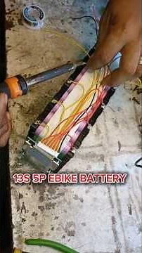 Wiring ulit ng bms 13s 48volts ebike battery