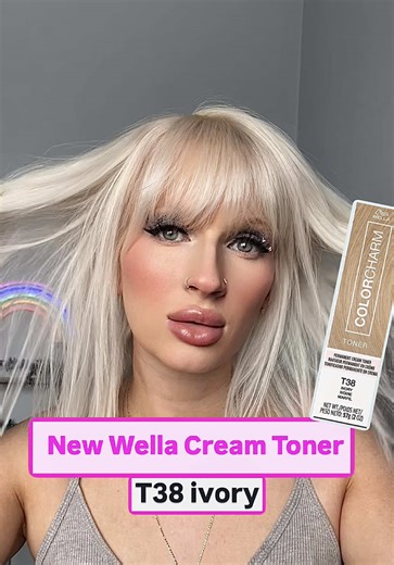 WELLA Colorcharm T38 Ivory Cream Toner Review