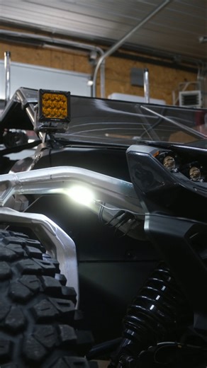 Our 6w magnetic lights will stick to about anything you want! Whether you use it to light up your machine or work area it can handle it all😎 | Infinite Offroad